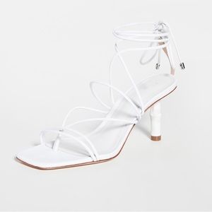 Schutz Mealina Sandals Soft White, SIZE 9.5